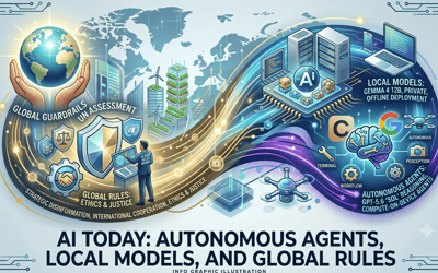 AI Today: Autonomous Agents, Local Models, and Global Rules