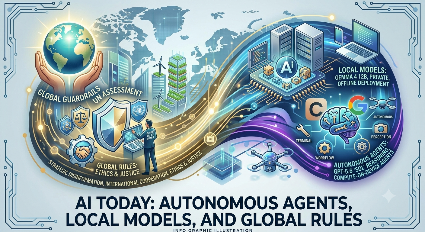 AI Today: Autonomous Agents, Local Models, and Global Rules